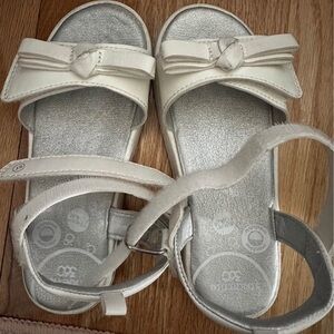 Stride Rite White Kids Sandals